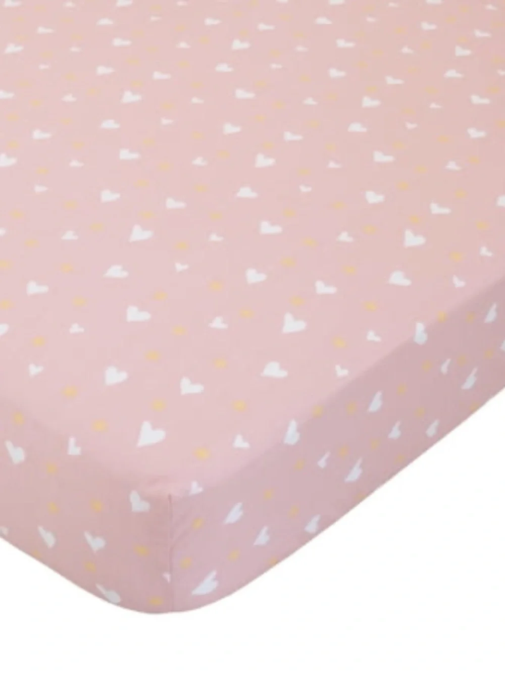 Ellen Degeneres: Heart Crib Sheet